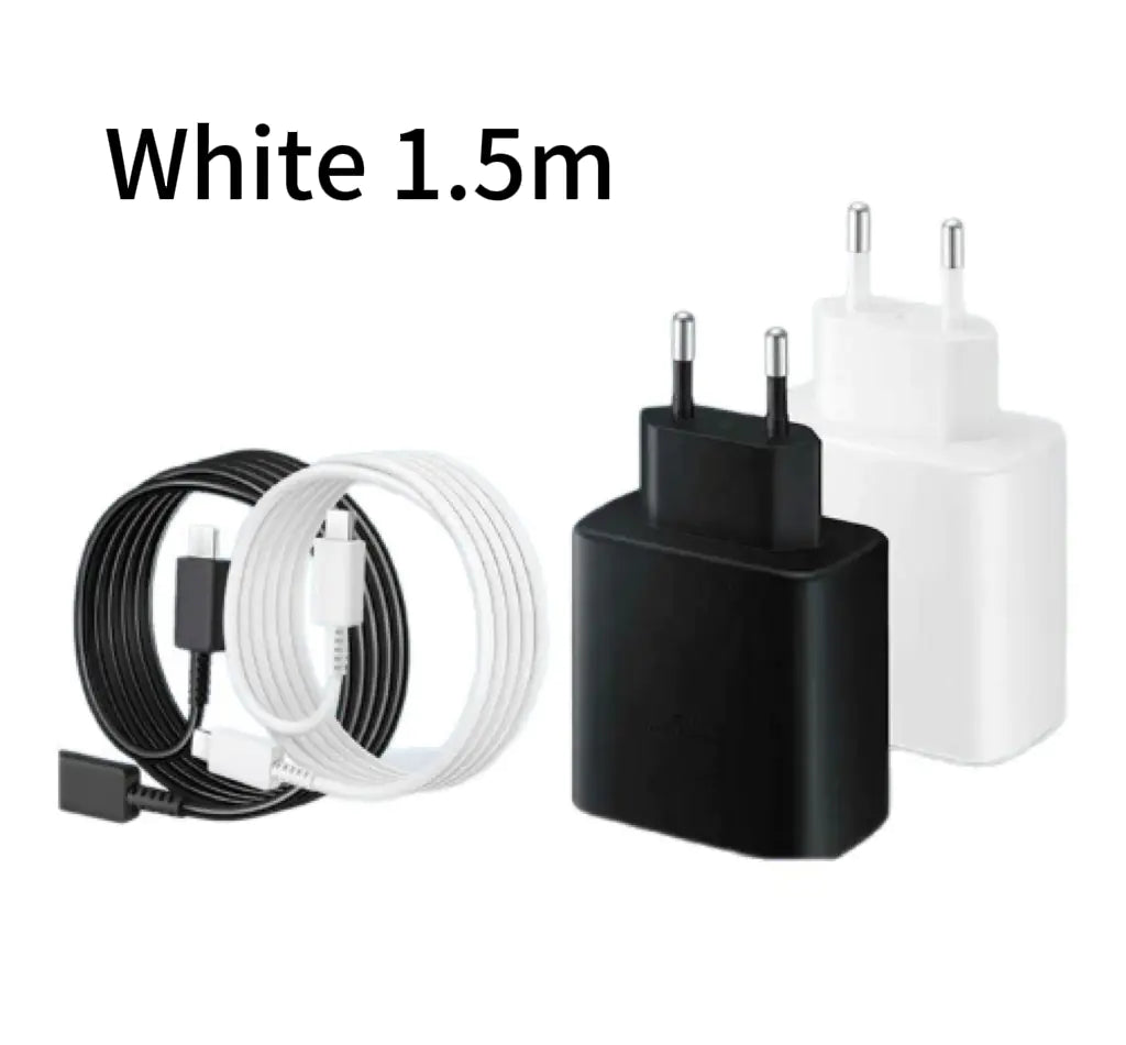 45W USB-C Fast Charger (EU Plug) with Cable
