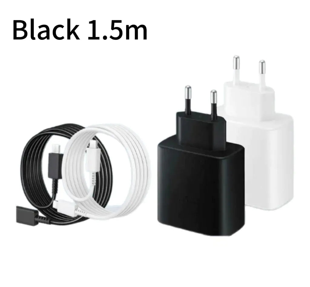45W USB-C Fast Charger (EU Plug) with Cable